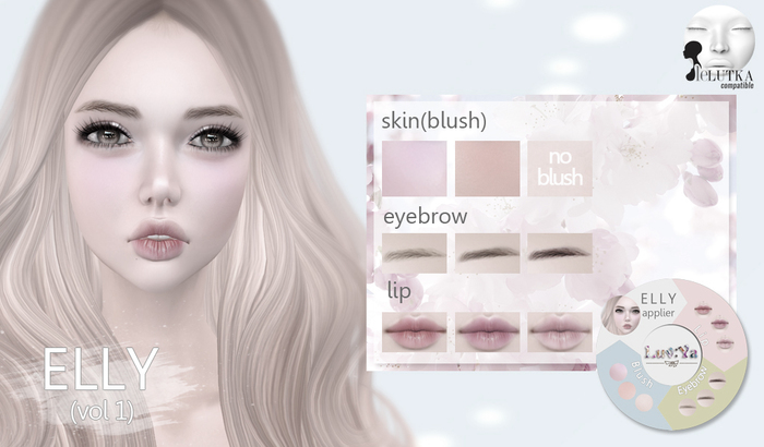 [Luv:Ya] ELLY skin DEMO (for Lelutka)