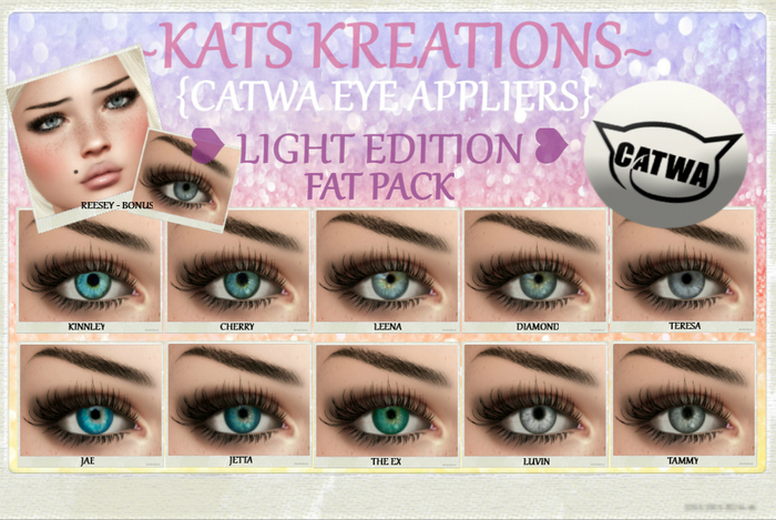~KK~ CATWA EYE APPLIER -LIGHT EDITION- HUD