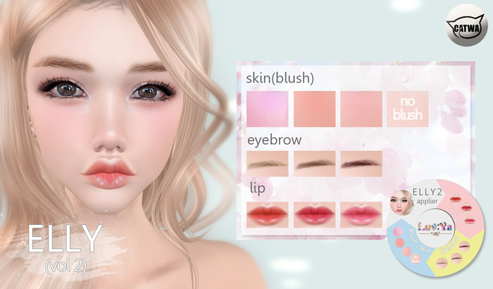 [Luv:Ya] ELLY2 skin applier (for catwa)
