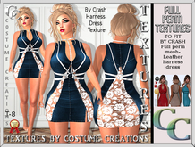 BY CRASH  HARNESS DRESS TEXTURE 8 FULL PERM