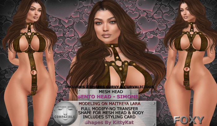 Shapes by Kittykat -Foxy Curvy & Curvalicious Simone Bento