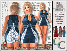 BY CRASH  HARNESS DRESS TEXTURE 9 FULL PERM