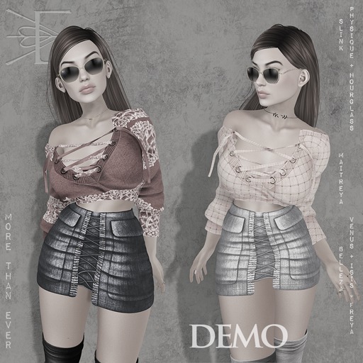 Lace-Up Top & Skirt DEMO HUD