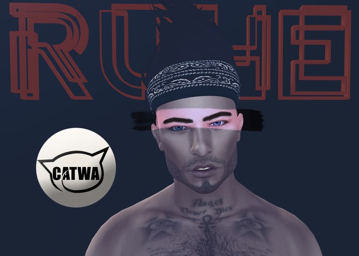 RUHE [CATWA] brows Casper  - black
