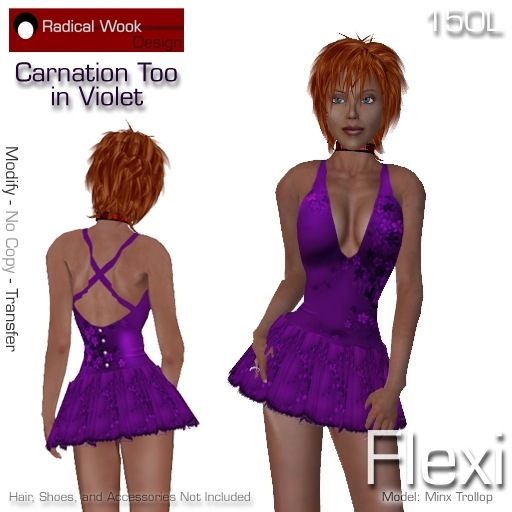 Carnation Too in Violet
