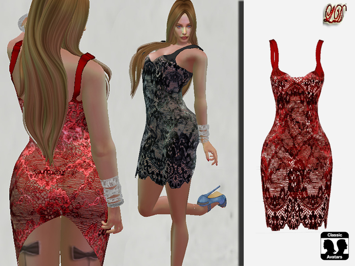 {LD}Clothing-Cristine Dress - Red