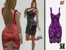 {LD}Clothing-Cristine Dress - Violet