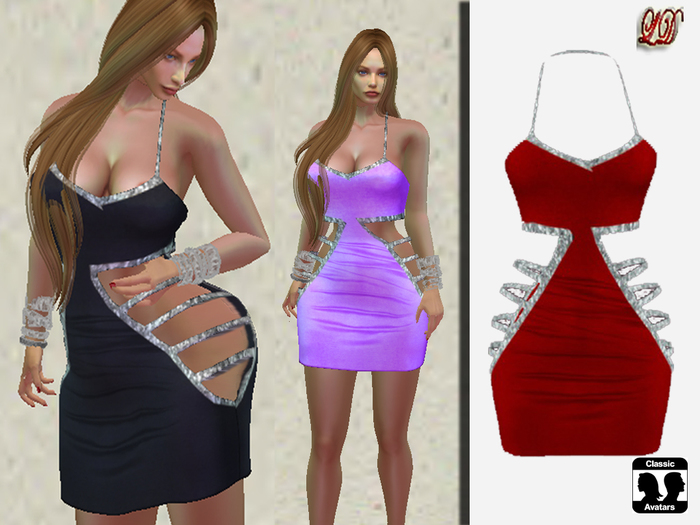 {LD}Clothing-Line Dress/Red