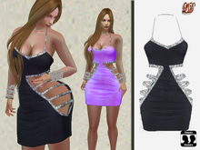 {LD}Clothing-Line Dress/Black