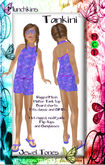 *+*Munchkins*+* Tankini - Jewel Tones