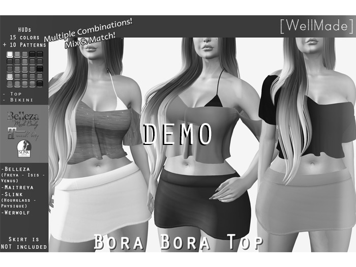 [WellMade] Bora Bora Top DEMO
