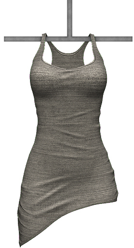 DE Designs - Misty Heathered Dress - Cream