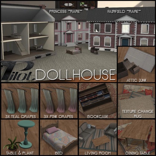 PILOT -  Dollhouse Bookshelf