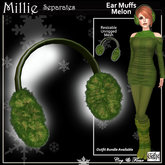C&F Millie Winter Separates - Ear Muffs - Melon