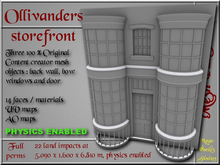 Ollivanders storefront - 22 LI - 3 FULL PERMS Meshes