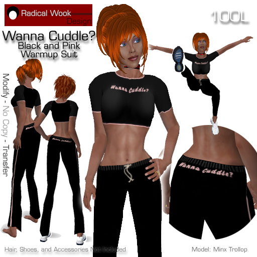 Wanna Cuddle? Warmup Suit