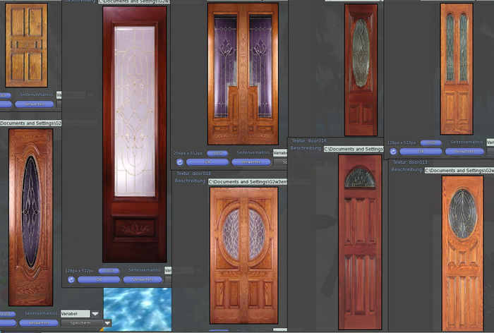 10 x Door Textur Pack 1