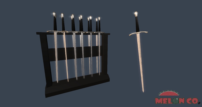[Melon Co.] Blacksmith - Long Sword Rack
