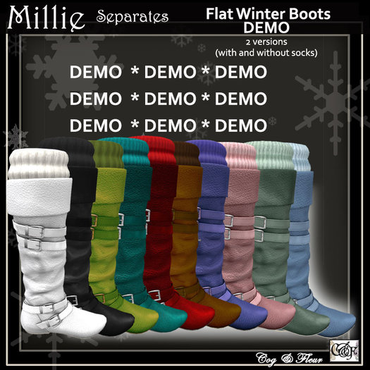 C&F Millie Winter Knee Boots Demo
