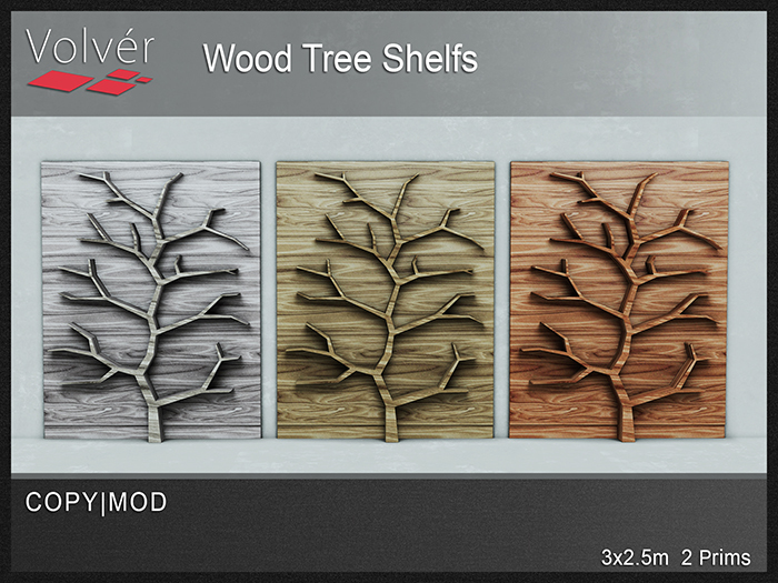 Volver - Tree Shelfs Pack