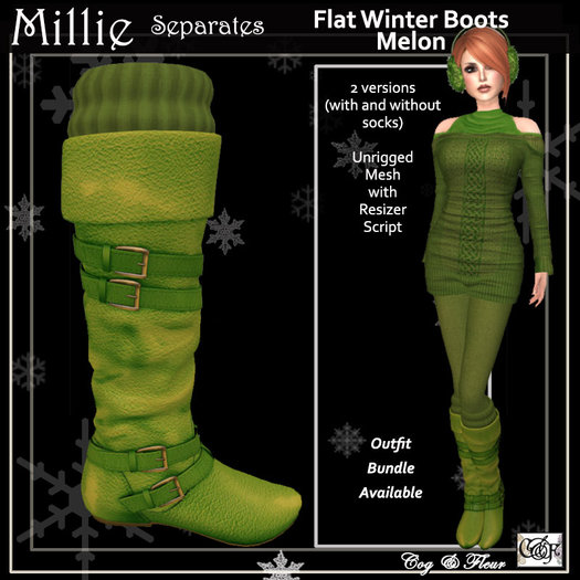 C&F Millie Winter Boots - Melon