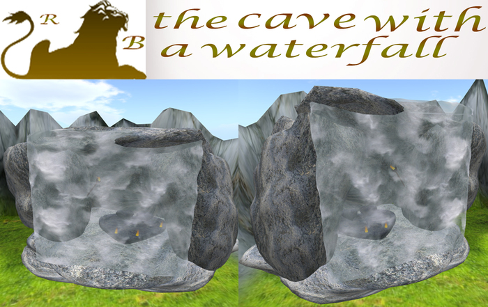 The Cave with a Waterfall