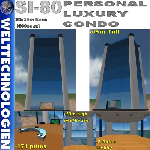 SI-80 PERSONAL LUXURY CONDO WITH REZ-FAUX