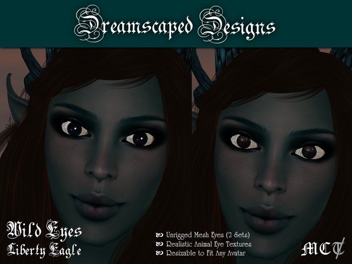*D*D* Wild Eyes! Mesh - Liberty Eagle