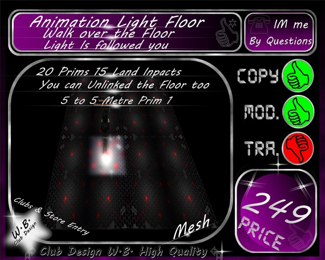 * New * Animation Walk Floor ( Light )