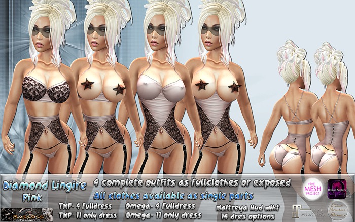 ..::BassAss::.. -*Diamond Lingire [Pink]