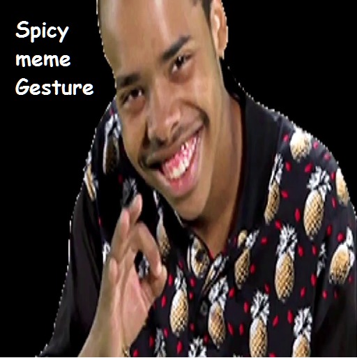 Spicy meme text to speech gesture