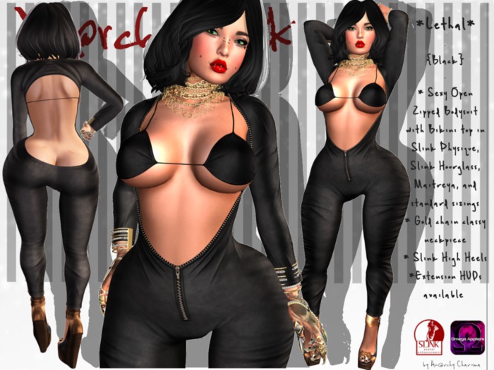 *An@rchy Ink* Lethal Complete Outfit {Black}