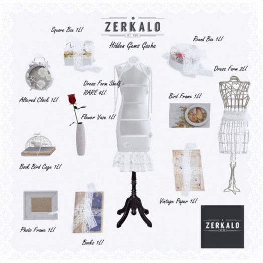 [ zerkalo ] Hidden Gems - Round Box