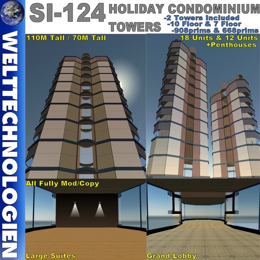 SI-124 HOLIDAY CONDOMINIUM TOWERS Skyscraper