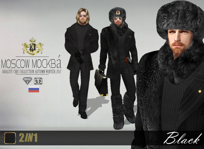 CA AESTHETIC MOSCOW OUTFIT BLACK