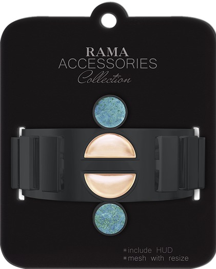 RAMA - Anija Stone Bracelet 'Black'