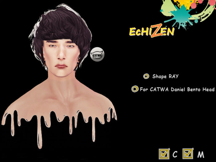 RAY Shape- For CATWA DANIEL BENTO HEAD