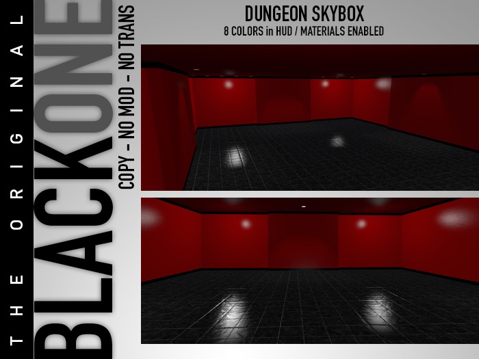 .:B1:. Dungeon Skybox Flat Colors