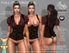 Steampunk corset blouse belleza