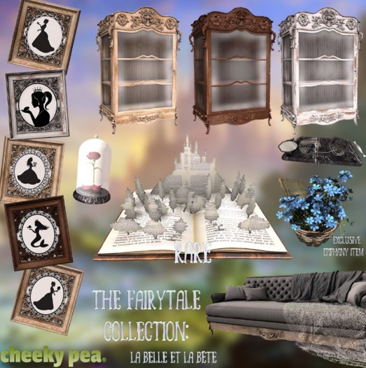 :CP: La Belle Story Book RARE