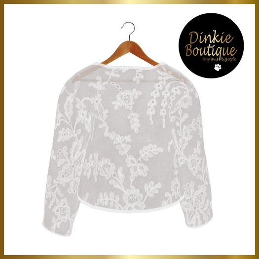 *DB* DINKIES LACE SHIRT white