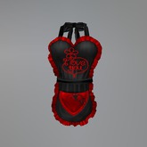 Love Gothic Valentine Mesh Apron box
