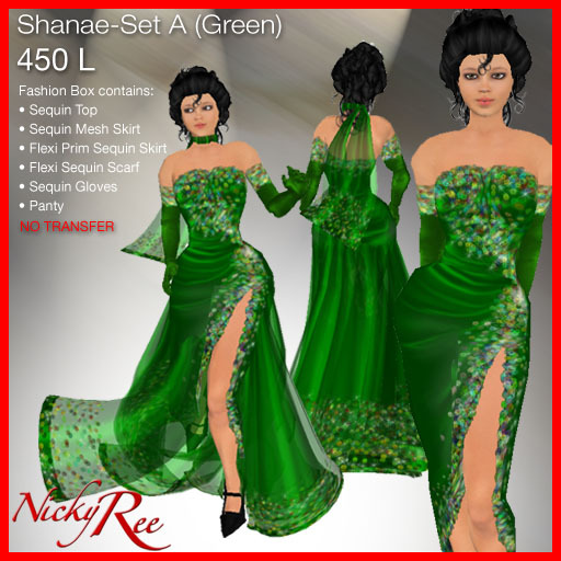 Shanae-Set A (Green)
