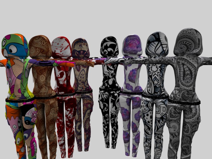 Oi, Brutha! Texture Fatpack [Krankhaus - Hooded Jumpsuit]
