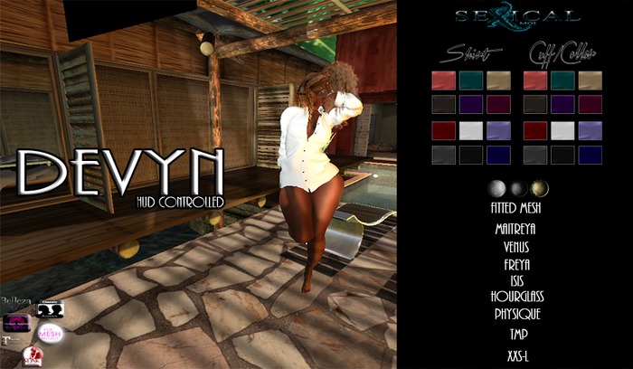 ~SM~Devyn shirt(FITMESH)