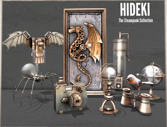HIDEKI - Steampunk Camera Replica