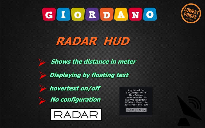 Radar HUD V.1.5