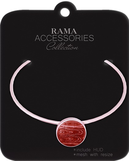 RAMA - Andre Stone Choker 'Rose Gold'