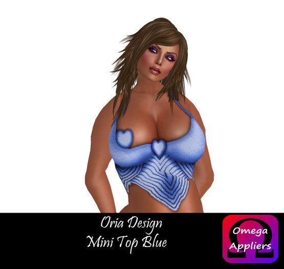Oria Design - Mini Top Blue