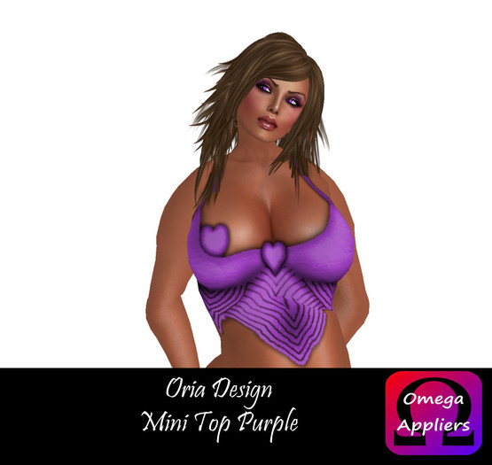 Oria Design - Mini Top Purple